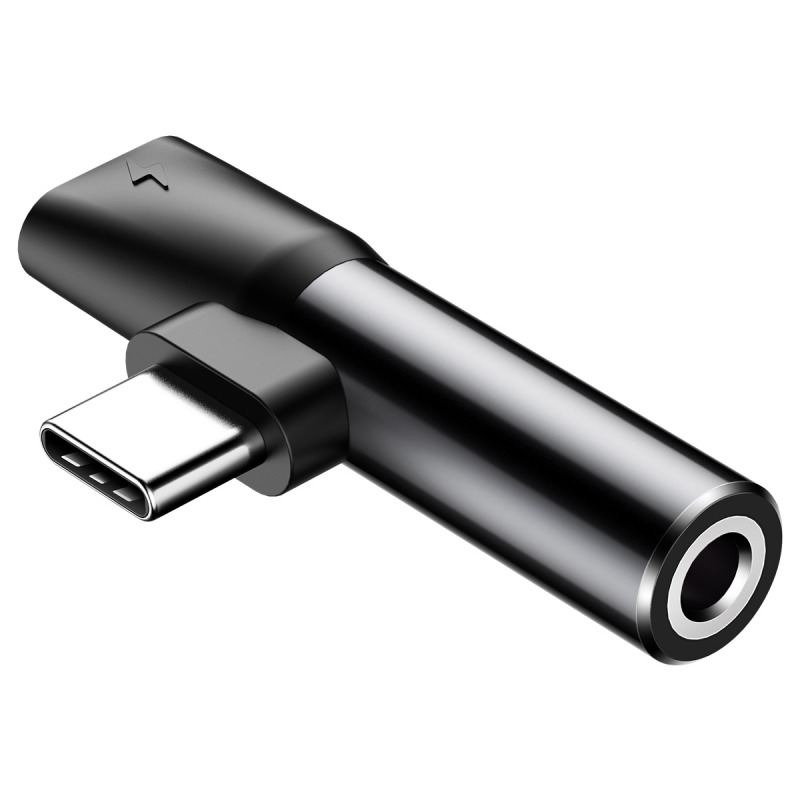Baseus L41 Type-C (input) for Type-C female connectors + 3.5 mm female connector adapters 