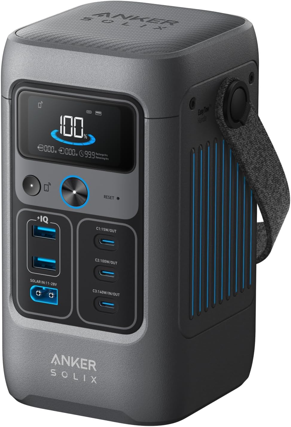 Anker SOLIX C200 DC Portable Power Station - Dark Gray