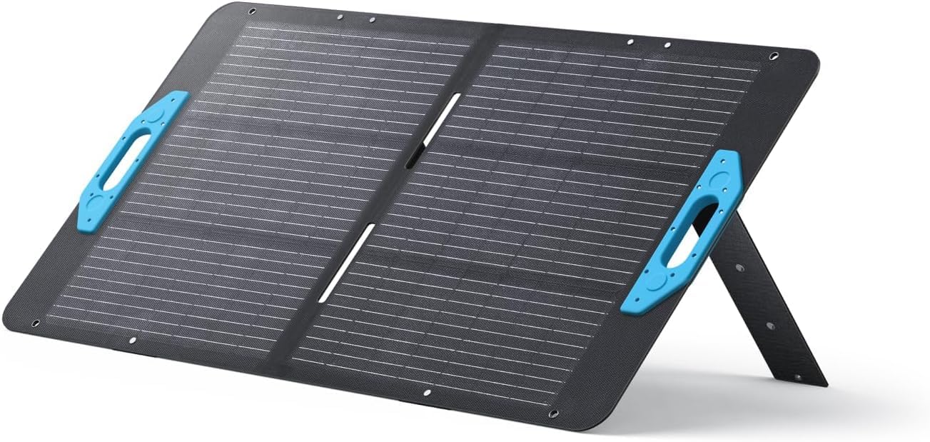 Anker SOLIX PS100 Portable Solar Panel - Gray