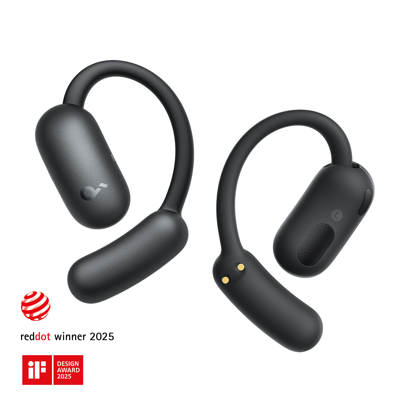 Soundcore AeroFit 2 Open-Ear Earbuds - Black