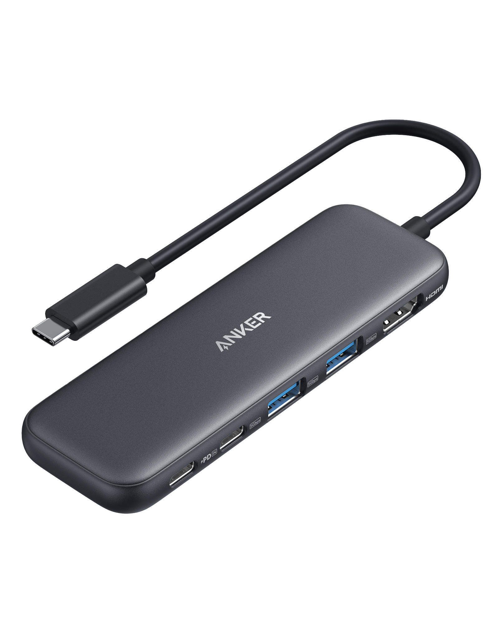 Anker 332 USB-C Hub 5-in-1 - Black
