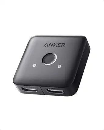 Anker HDMI Switch 2 in 1 Out - 4K@60Hz - Gray