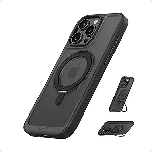 Anker MagGo Case with Stand Ring - iPhone 16 Pro Max Black
