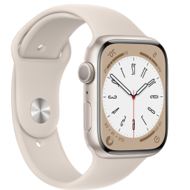 Apple Watch Series 8 GPS 45mm Starlight