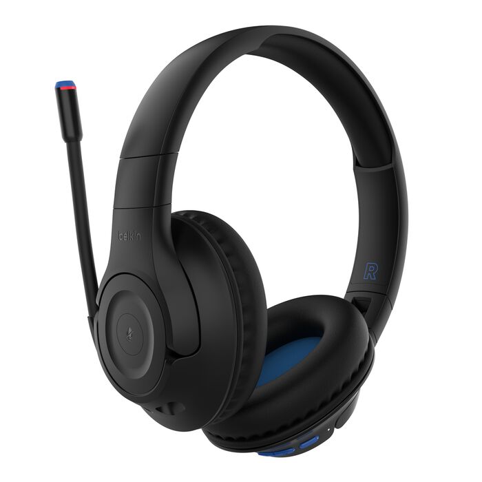 Belkin SoundForm Inspire Kids Headset with Boom Mic - Lavender