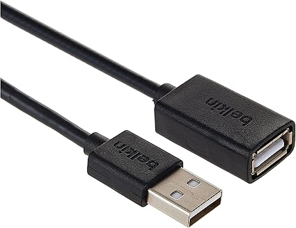 Belkin USB-A Extension Cable 1.8M - Black