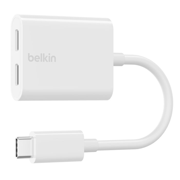 Belkin USB-C Audio + Charge Adapter - Black