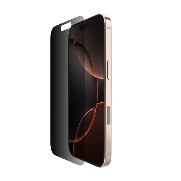 Belkin InvisiGlass Privacy Screen Protector - iPhone 16 Pro