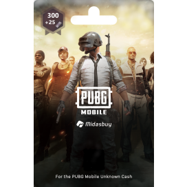 PUBG 300 UC Gift Card