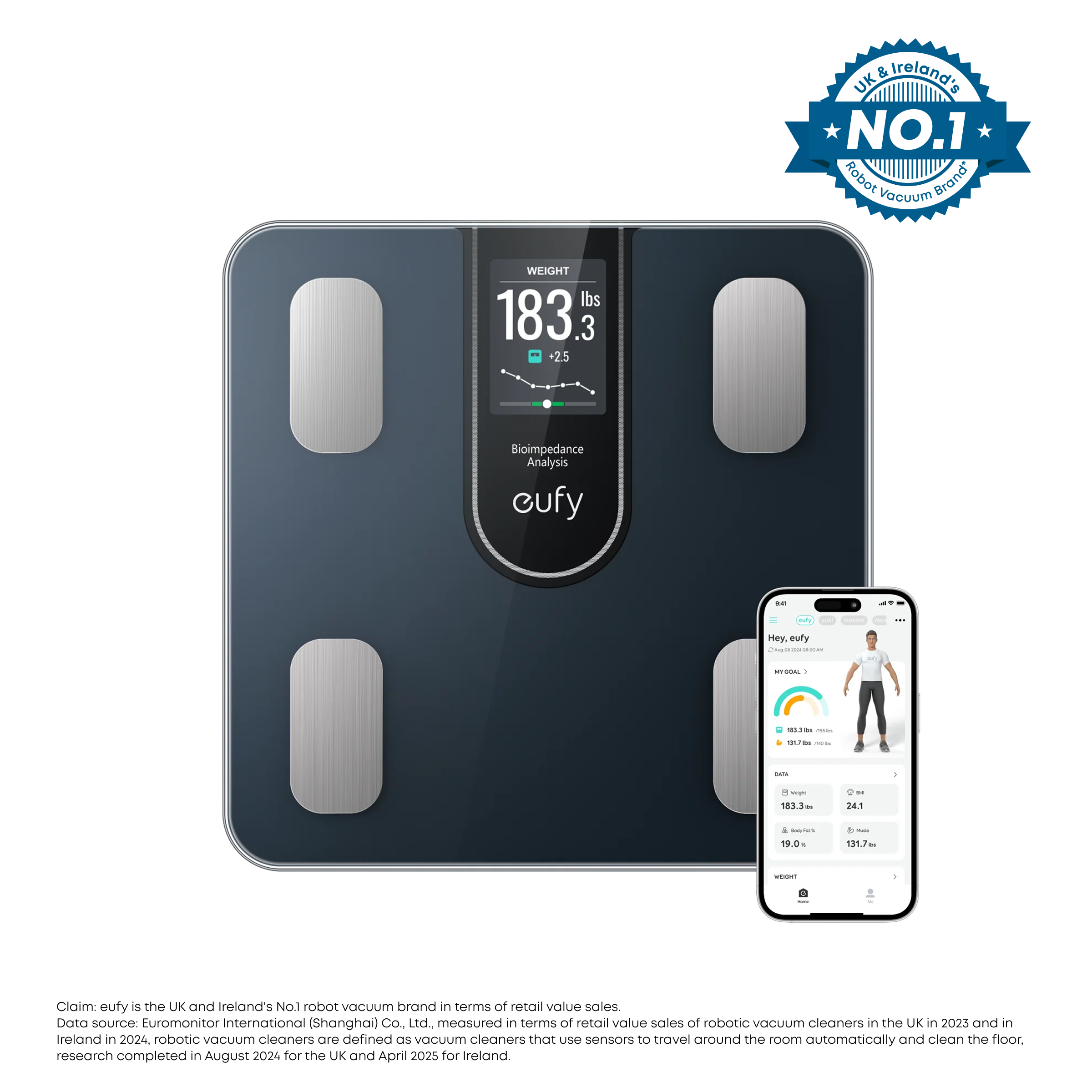 Eufy Smart Scale C20 - Black