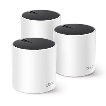 TP-Link Deco X55-AX3000 Whole Home Mesh WiFi 6 System (3 Pack)