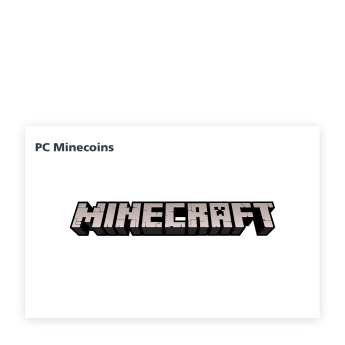 Minecraft PC Gift Card