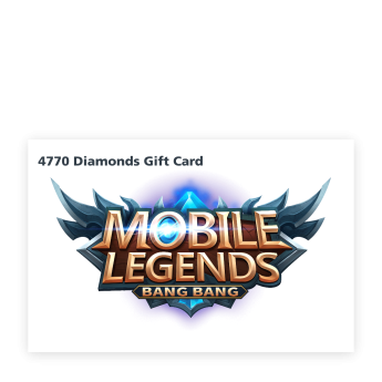 Mobile Legends 4770 Diamonds Gift Card